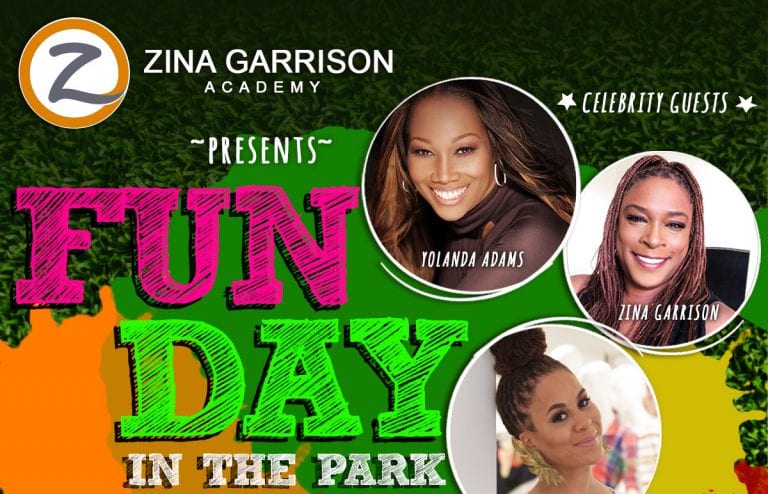 Fun Day in the Park w/ Yolanda Adams, Zina Garrison & Yewande Austin | October 27, 2018 | 10am- 3pm