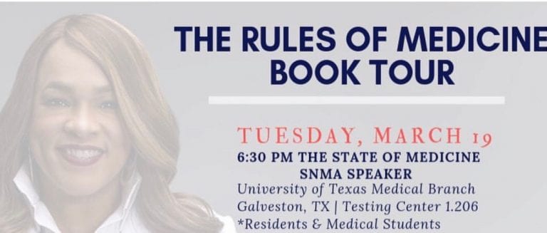 Class of 2014 Honoree, Sonya Sloan M.D. ” The Rules of Medicine” Book Tour